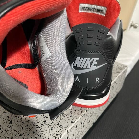 Nike Air Jordan 4 Retro Bred Reimagined Men's Size 9 - Picture 7 of 12